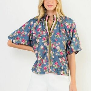 THML Floral Multicolor Blouse